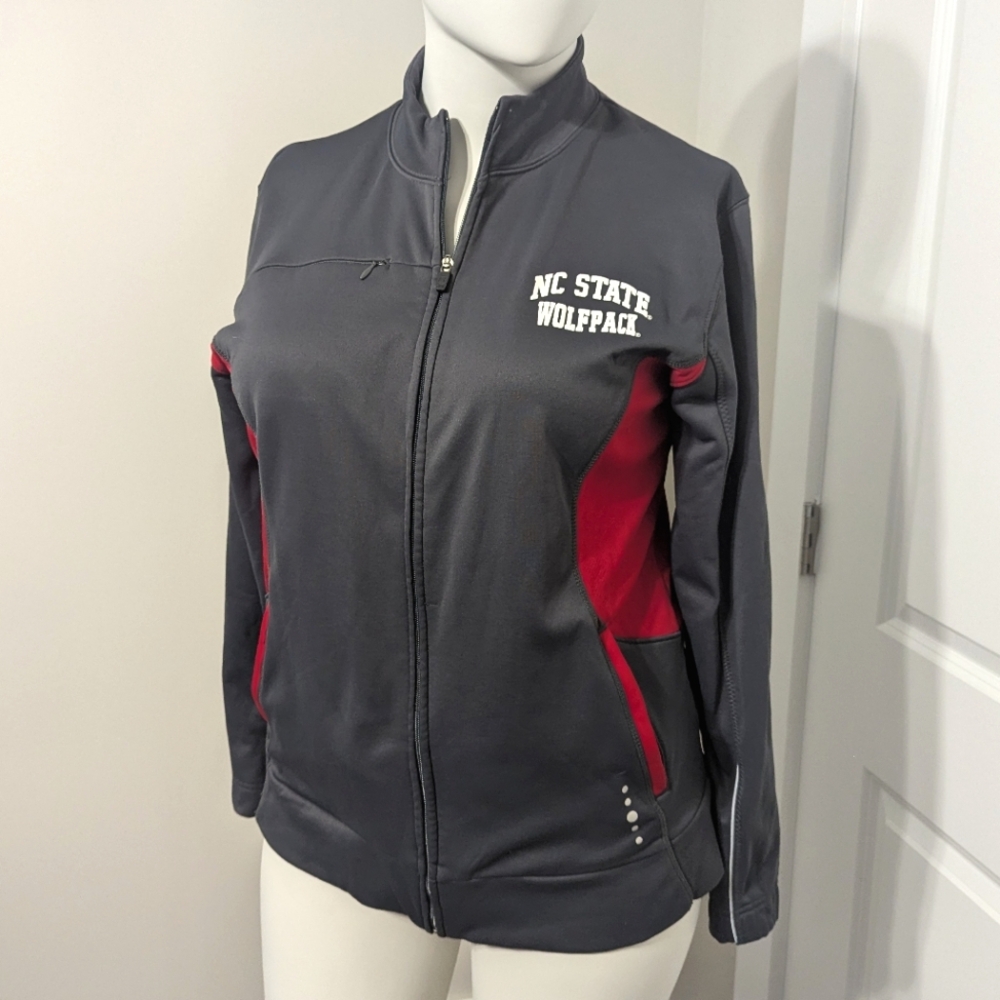 NC State Athletic Jacket by Russell Athletic Size XXL